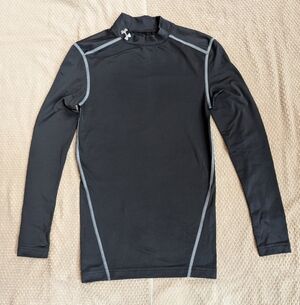 Under Armour Men's Black Cold Gear Compression Shirt